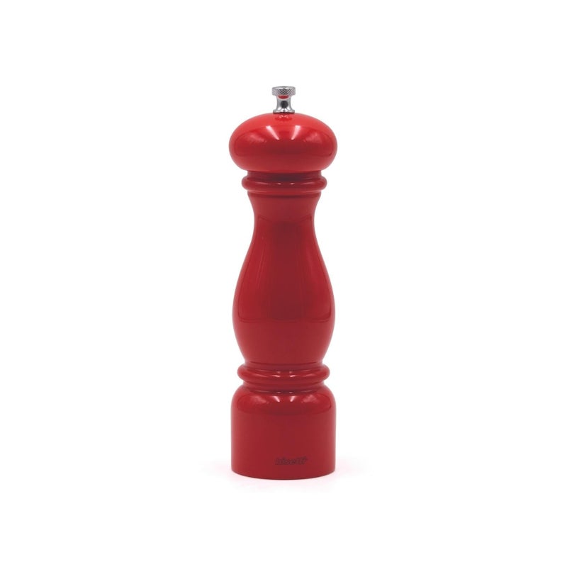 Bisetti Firenze Red 12.6 Inch Pepper Mill With Adjustable Grinder - Image 1